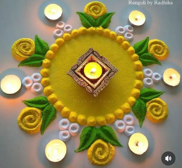 easy diwali rangoli easy diwali rangoli